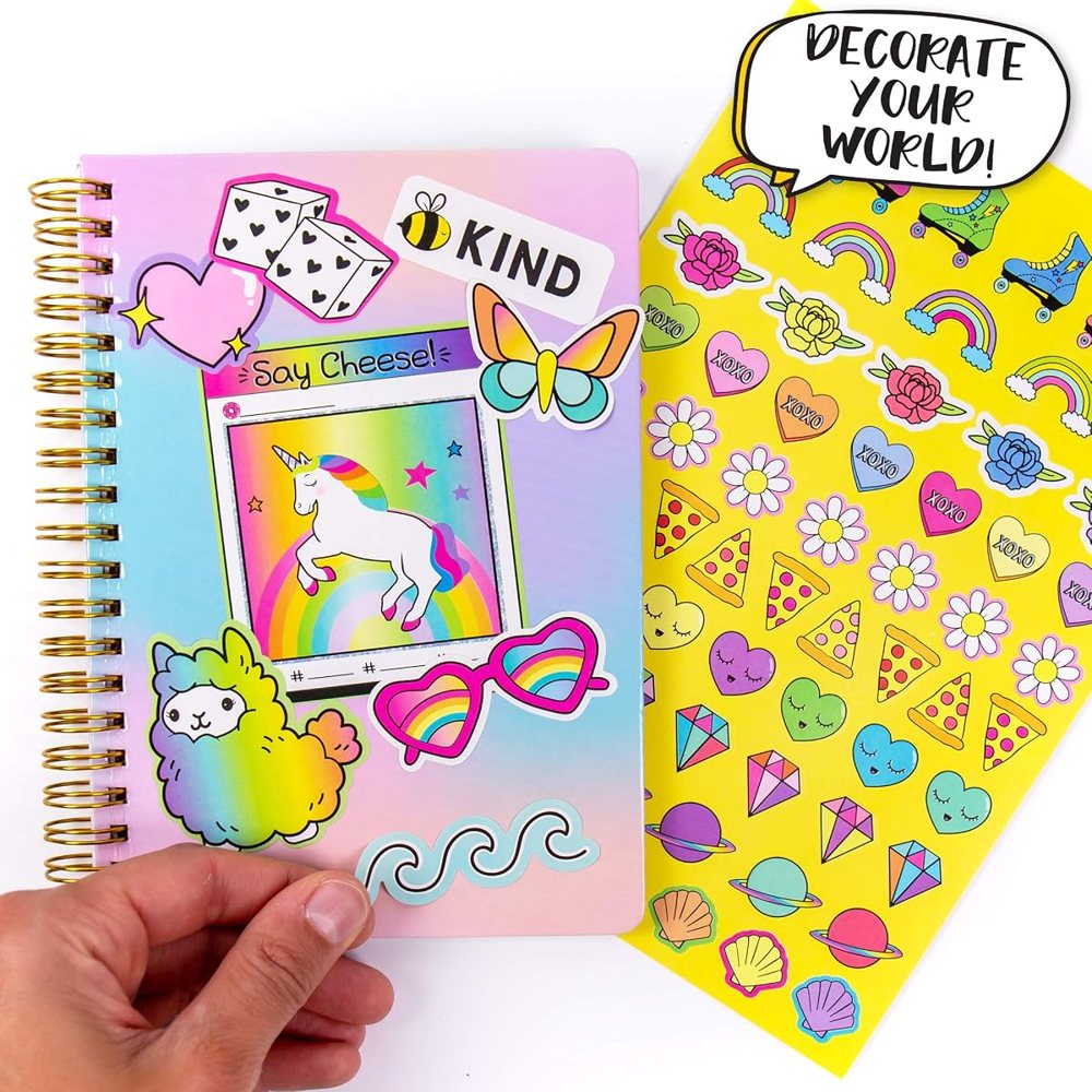 Sticker journal ideas for kids with too many stickers