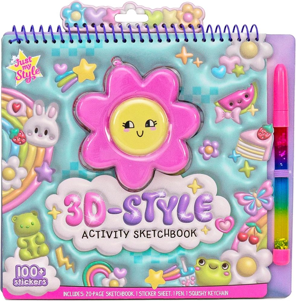 Just My Style 3D-Style Activity Sketchbook — photo 2