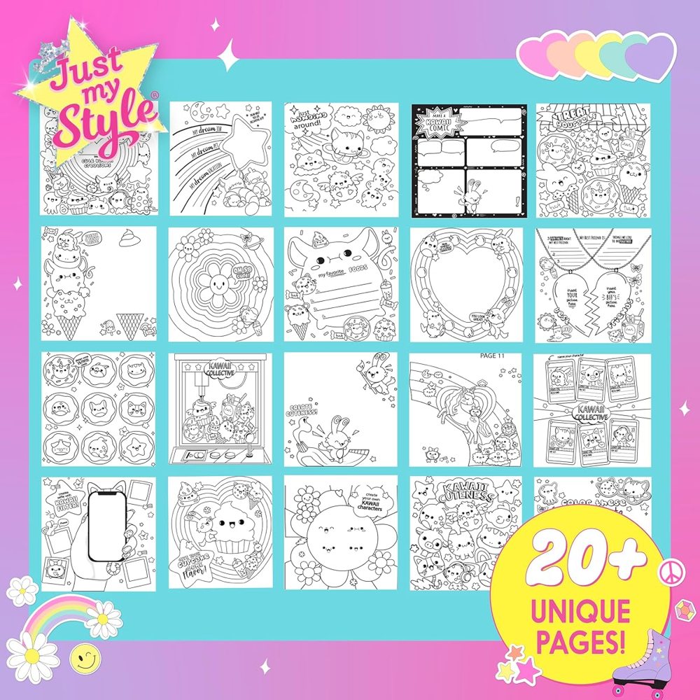 Just My Style 3D-Style Activity Sketchbook — photo 3