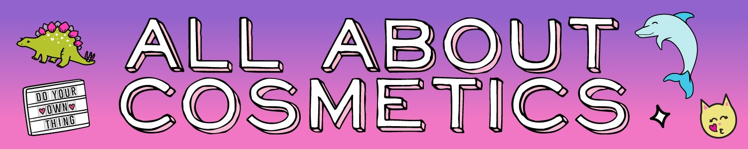All About Cosmetics — Just My Style banner