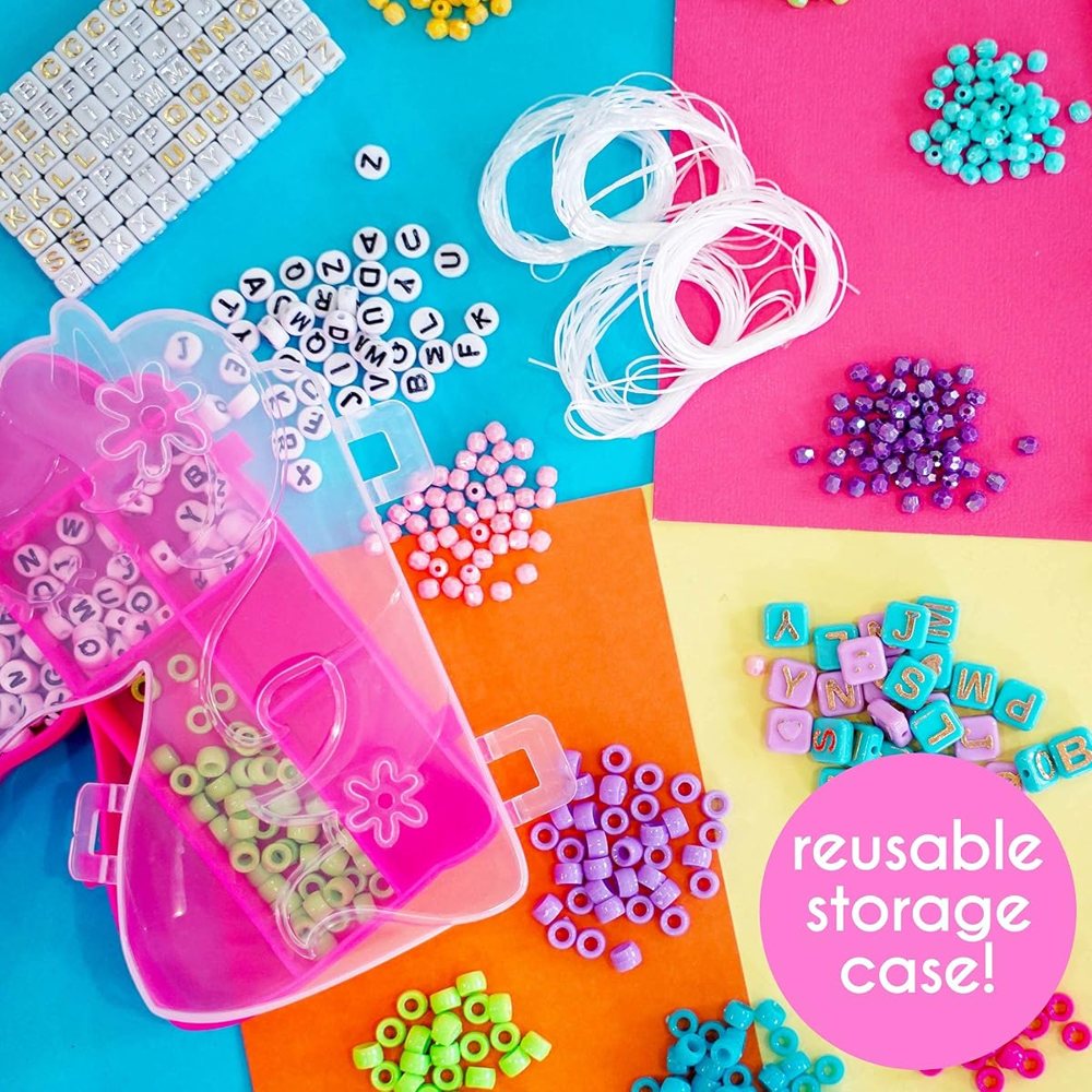Just My Style Alphabet Beads Bracelet Studio with Unicorn Case — photo 3