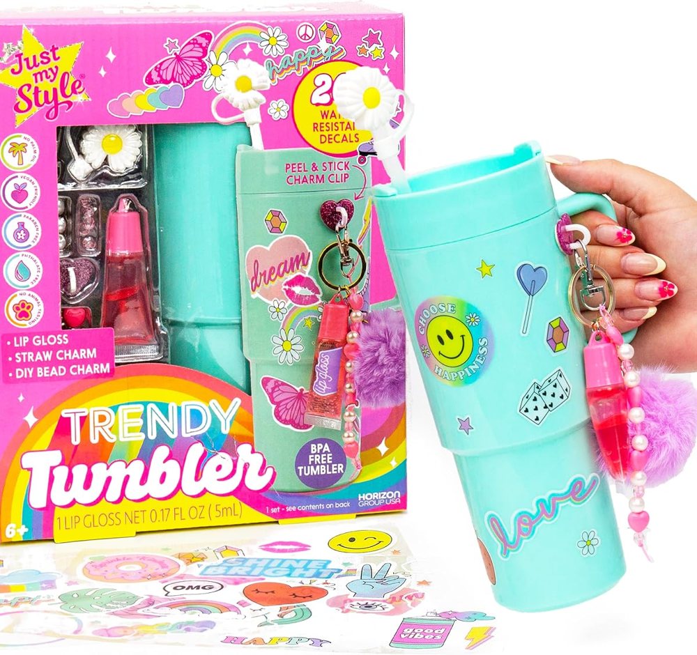 Just My Style DIY Sticker Glitter Tumbler — photo 6