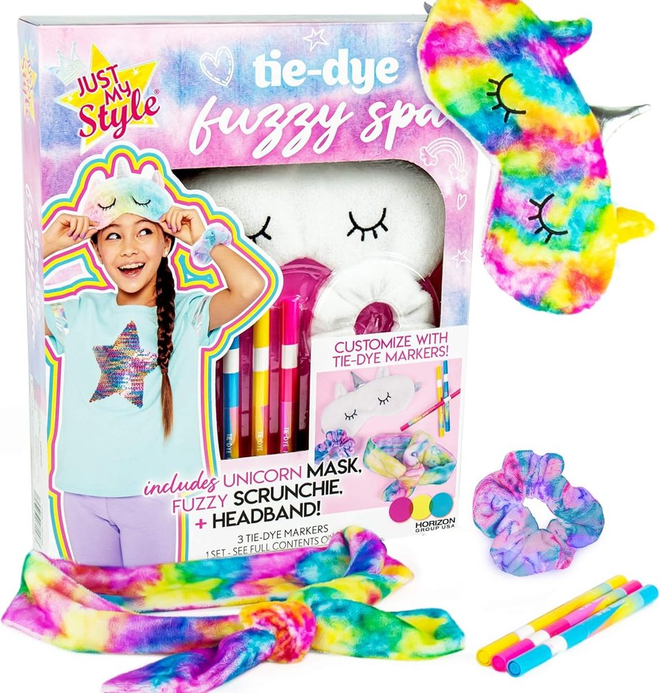 Just My Style Fuzzy Spa Tie-Dye Set — photo 2