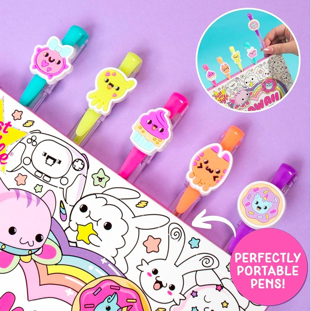 Just My Style Kawaii Activity Sketchbook with Gel Pens — photo 3
