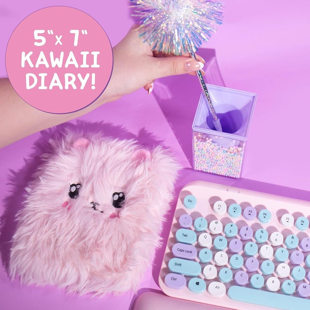 Just My Style Kawaii Fuzzy Diary — photo 6