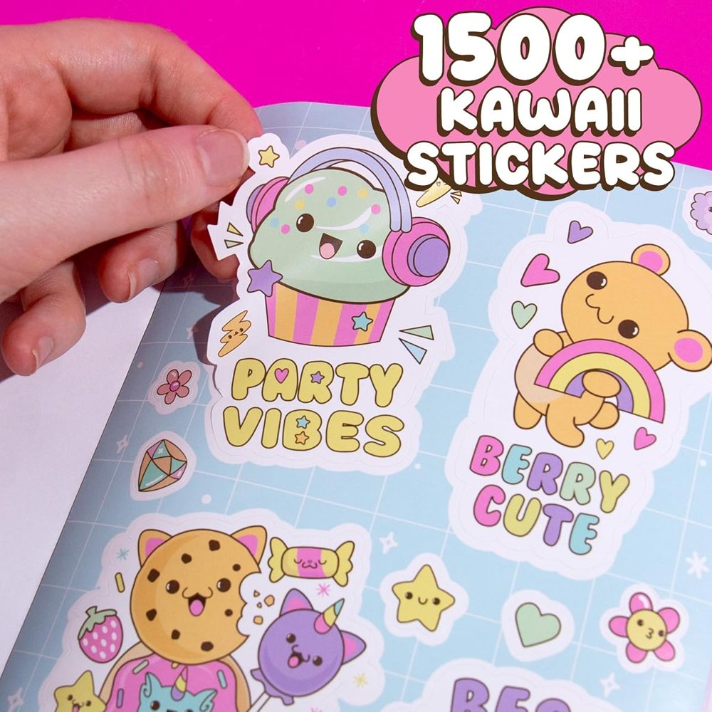 Just My Style Kawaii Sticker Book 1500+ — photo 3