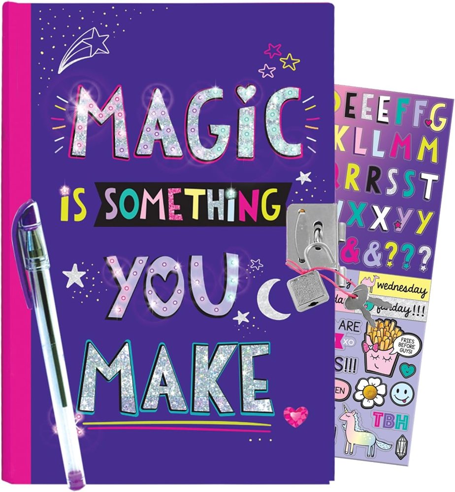 Just My Style Light Up Diary with Lock and Key — photo 3