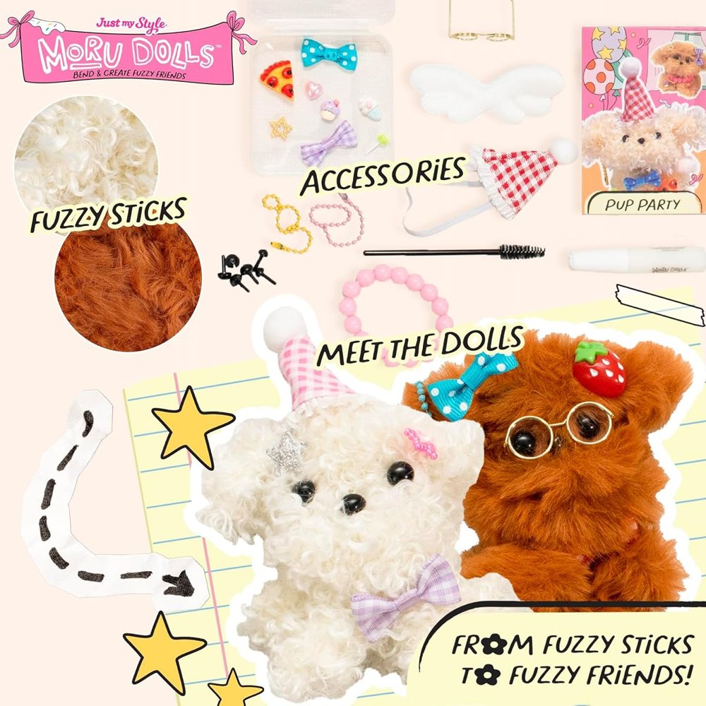 Just My Style Moru Dolls Puppies Bag Charm Kit — photo 3