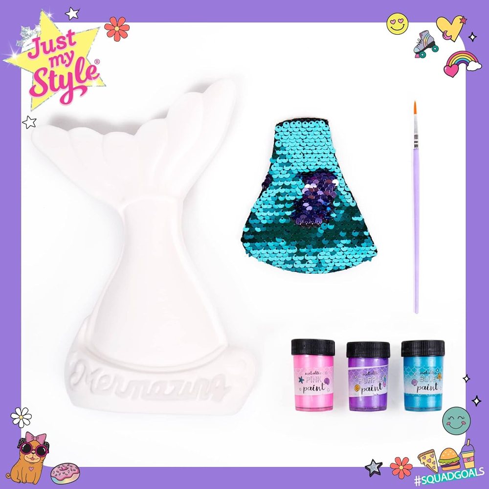 Just My Style Paint Your Own Mermaid Bank — photo 3