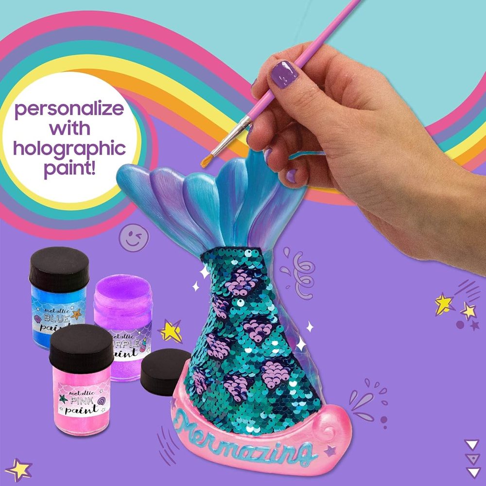 Just My Style Paint Your Own Mermaid Bank — photo 4