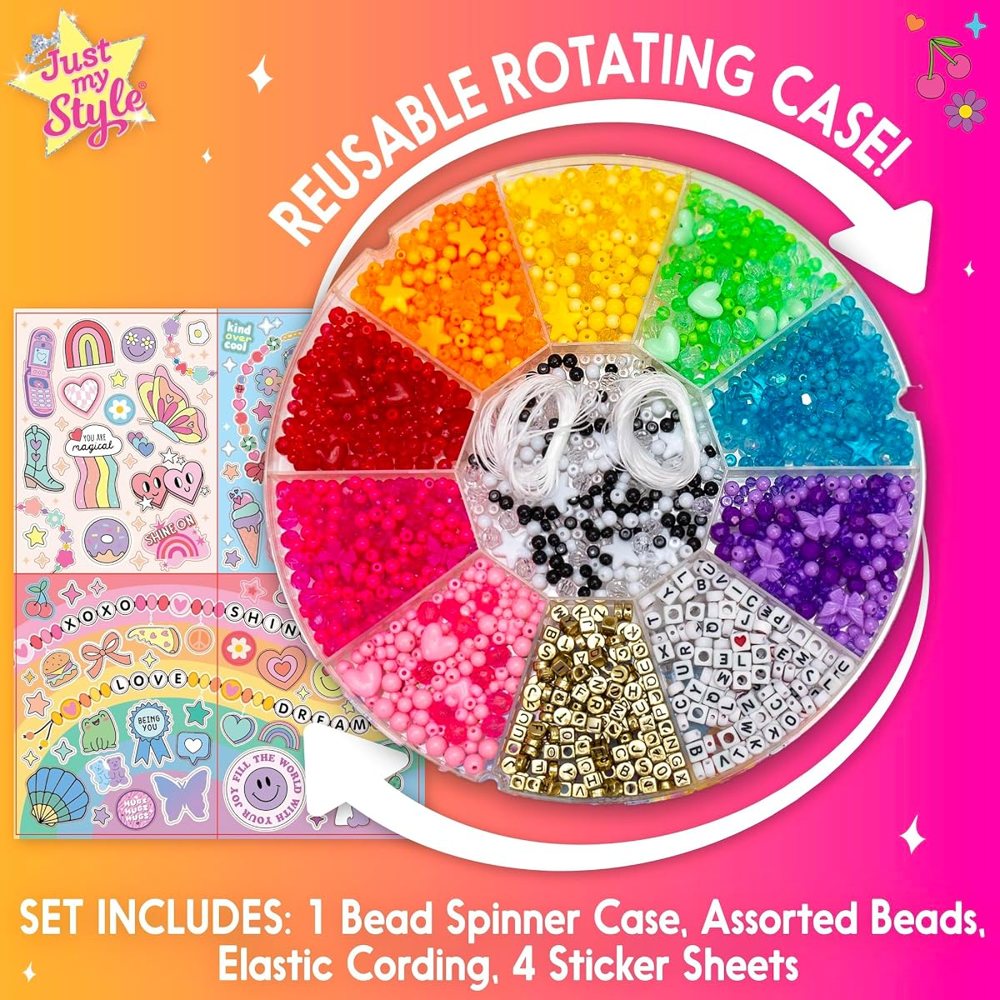 Just My Style Rainbow Bead Spinner Bracelet Kit — photo 4