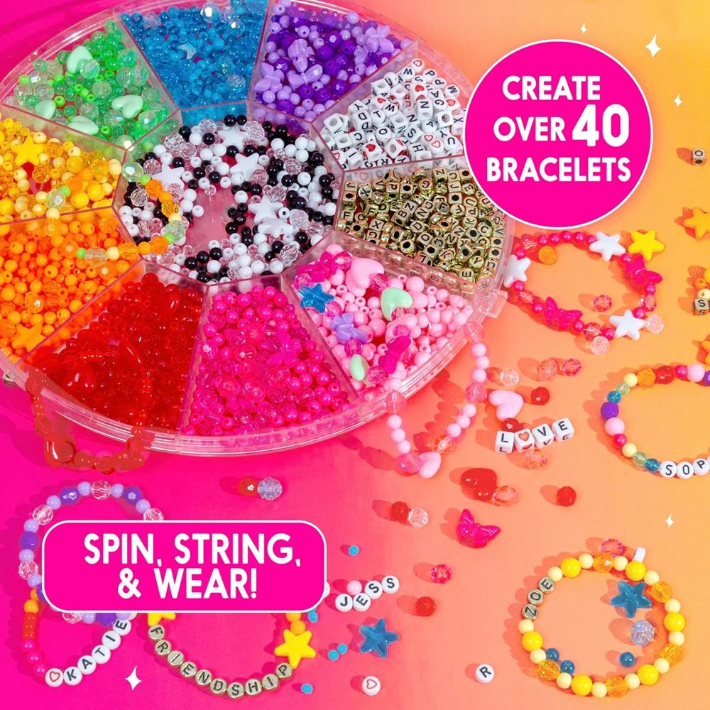 Just My Style Rainbow Bead Spinner Bracelet Kit — photo 5