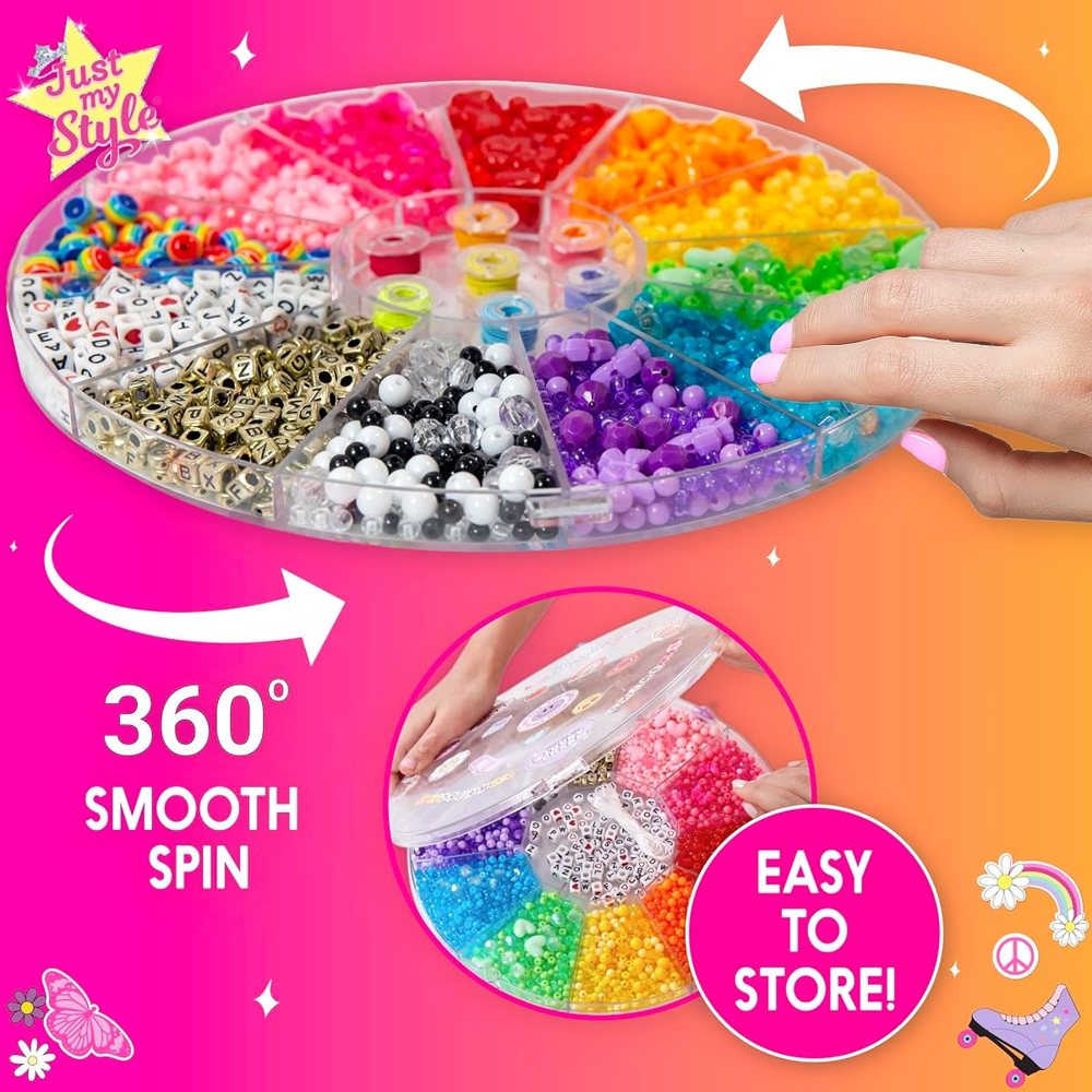 Just My Style Rainbow Bead Spinner Bracelet Kit — photo 6