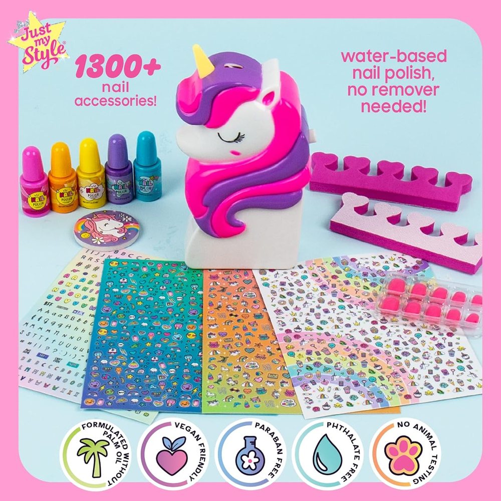 Just My Style Rainbow Unicorn Nail Art Kit — photo 4