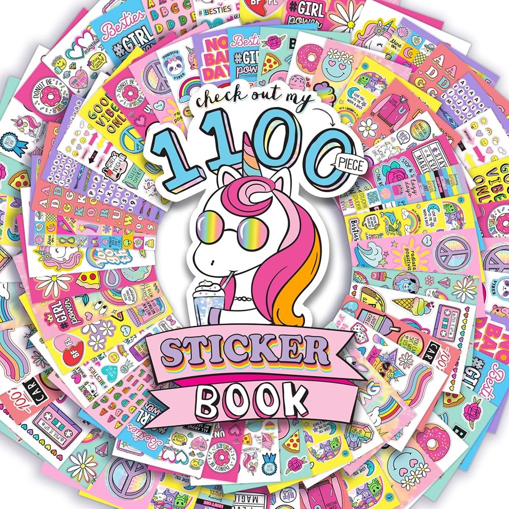 Just My Style 1100 Vinyl Sticker Book — photo 2