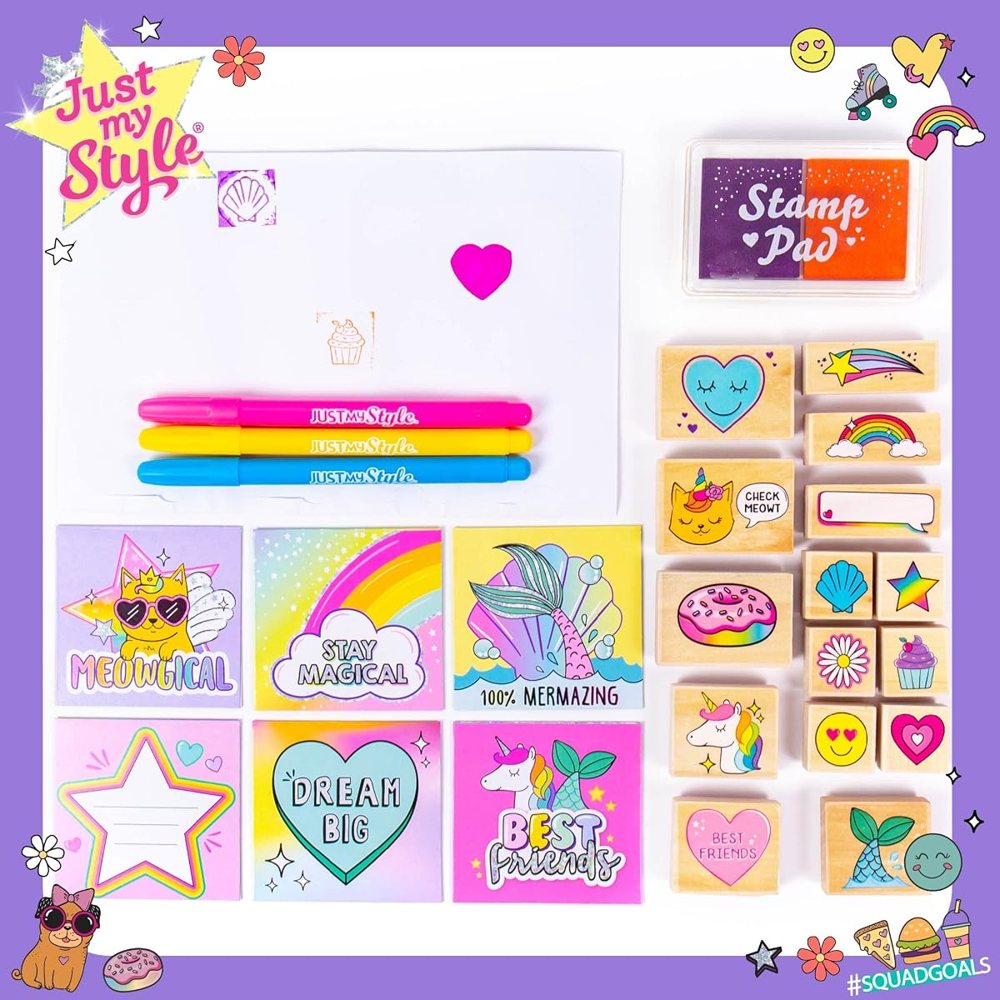 Just My Style Wooden Stamp Card Set — photo 3
